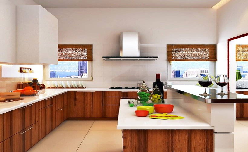 island modular kitchen