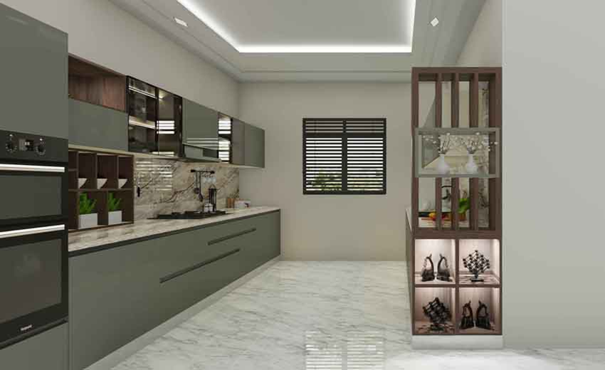 open modular kitchen